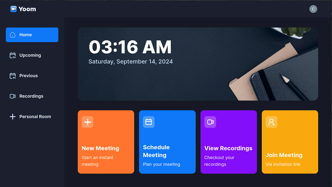 Yoom - Video Conferencing App